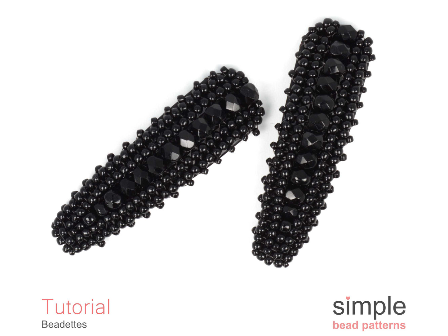 Beadettes Beaded Hair Clips Pattern