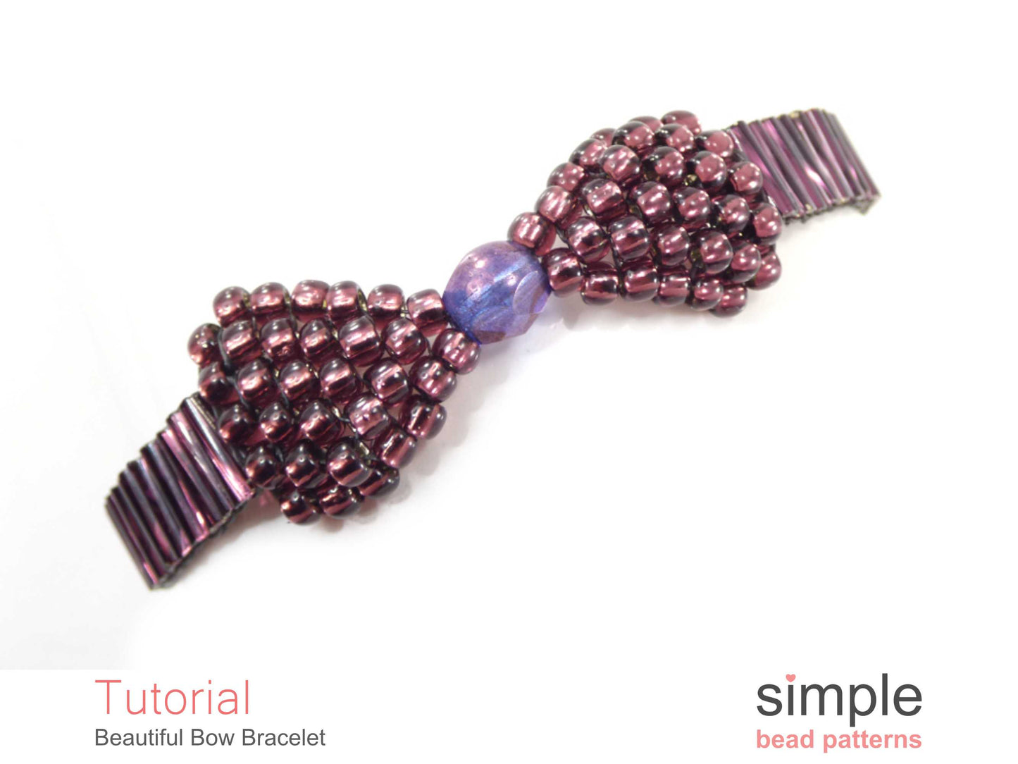 Beautiful Bow Bracelet Beading Pattern