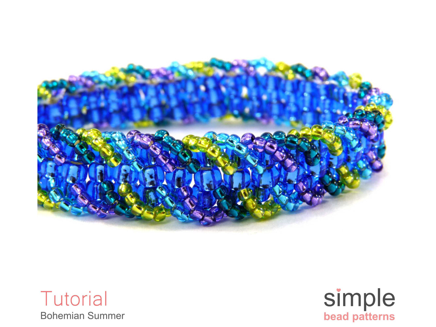 Bohemian Summer Bracelet Beading Pattern