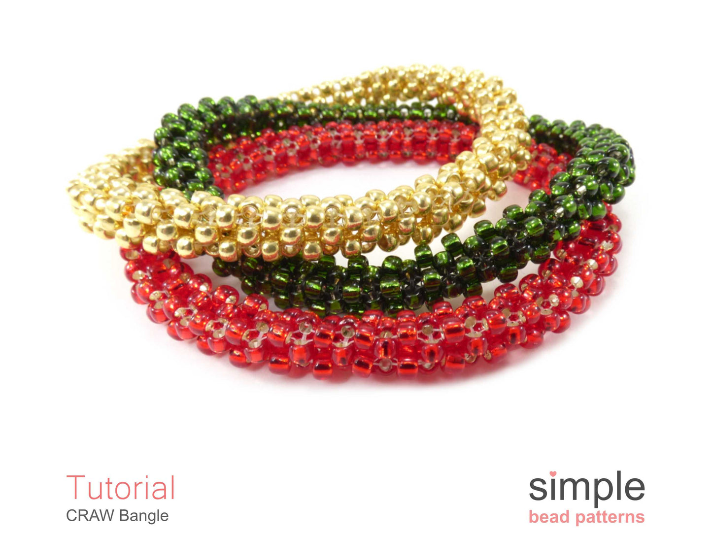 CRAW Bangle Bracelet Beading Pattern