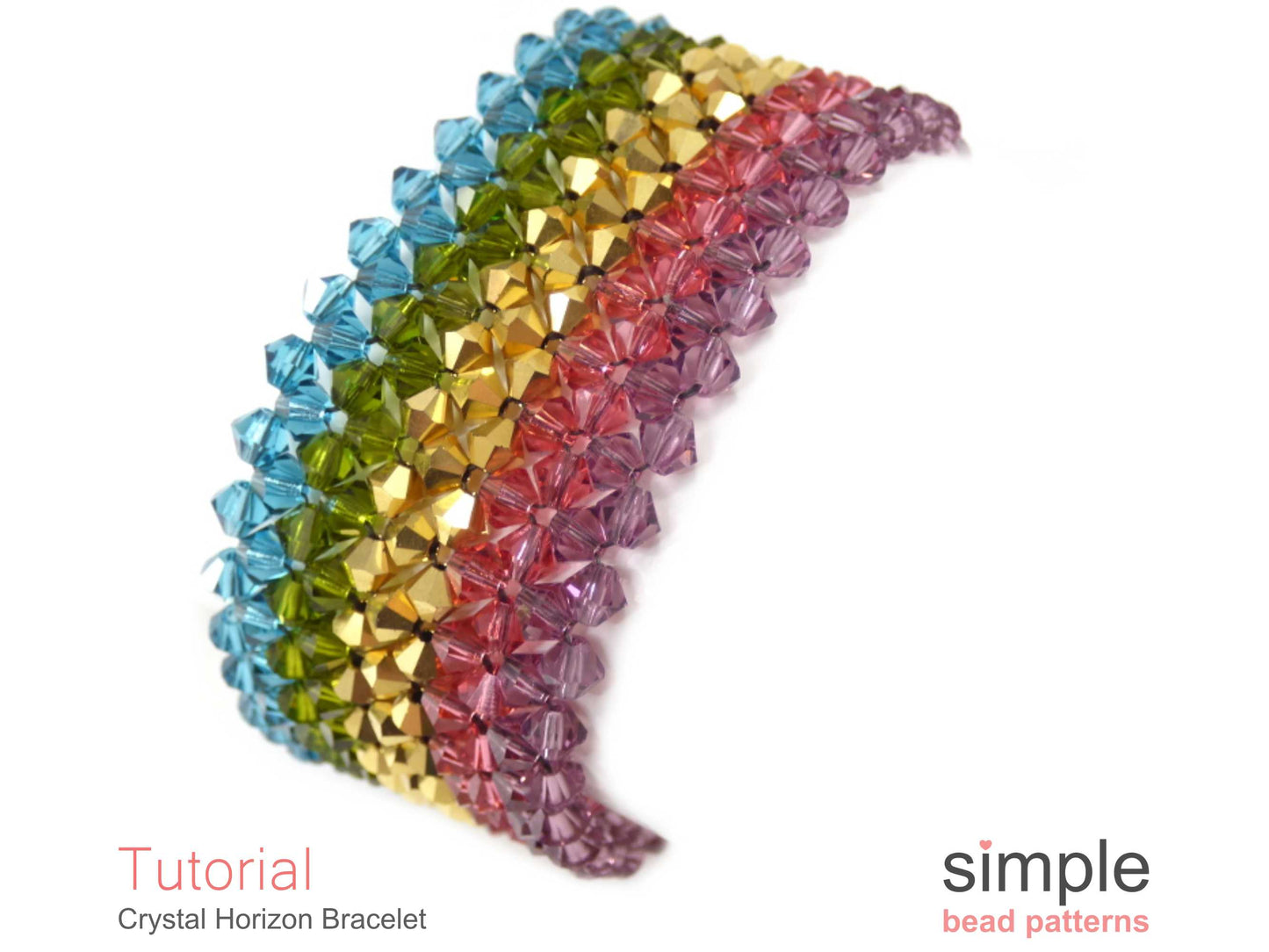 Crystal Horizon Bracelet Beading Pattern