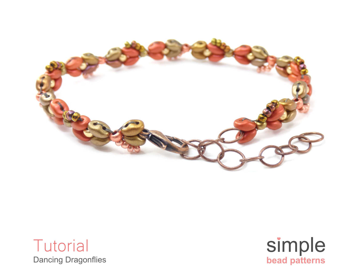 Dancing Dragonflies Bracelet Beading Pattern