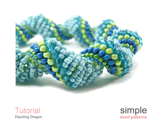 Dazzling Dragon Bracelet & Necklace Pattern