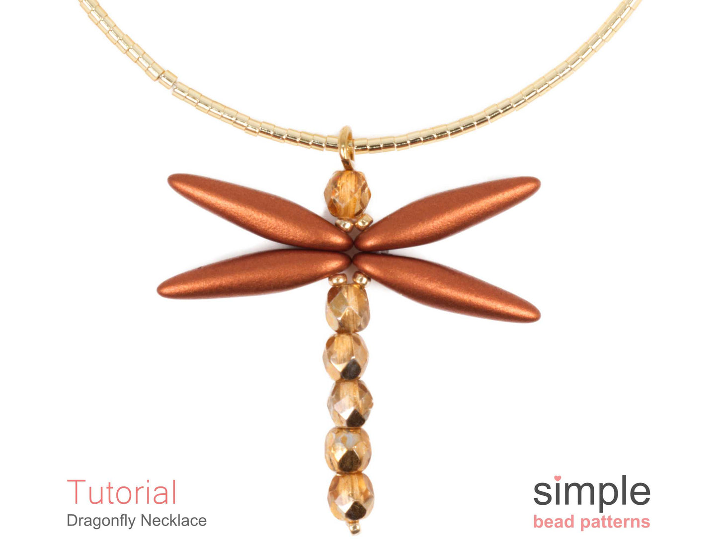 Dragonfly Necklace Beading Pattern