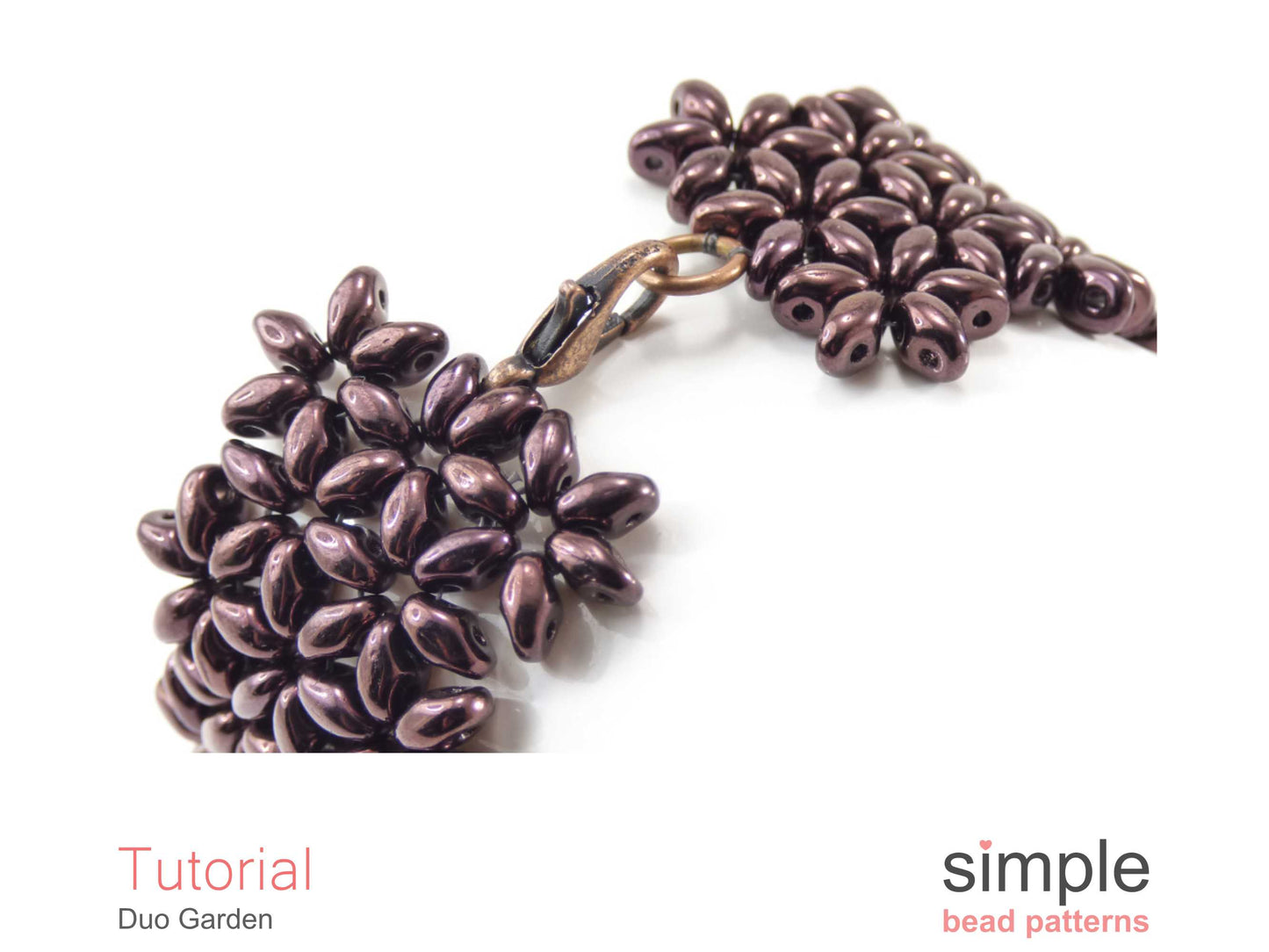 SuperDuo Garden Bracelet Beading Pattern