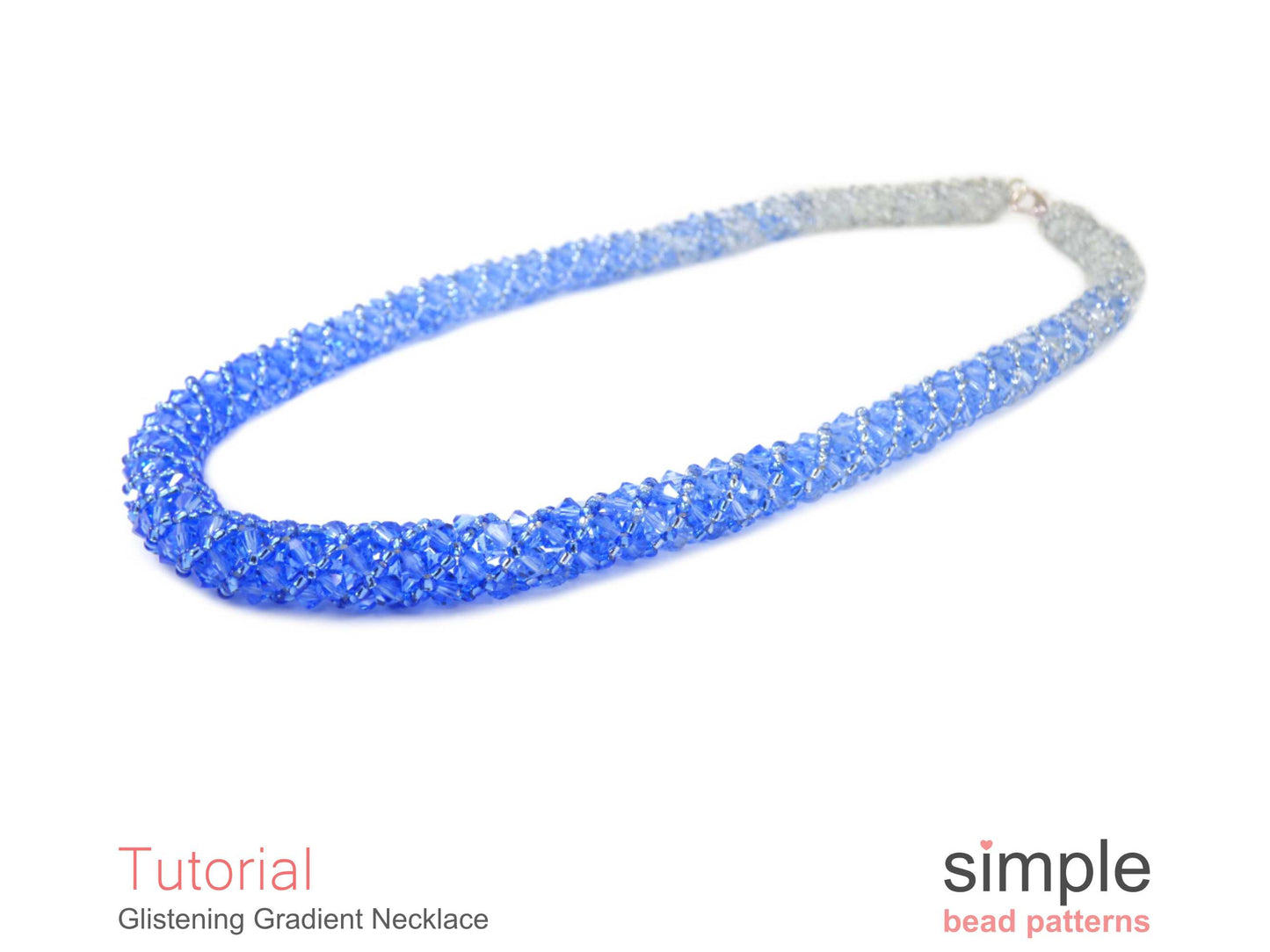 Glistening Gradient Necklace Beading Pattern