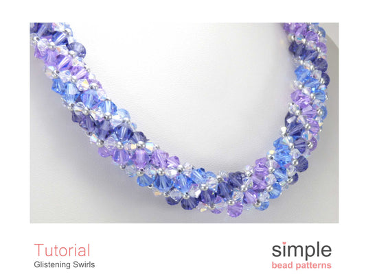 Glistening Swirls Bracelet & Necklace Pattern
