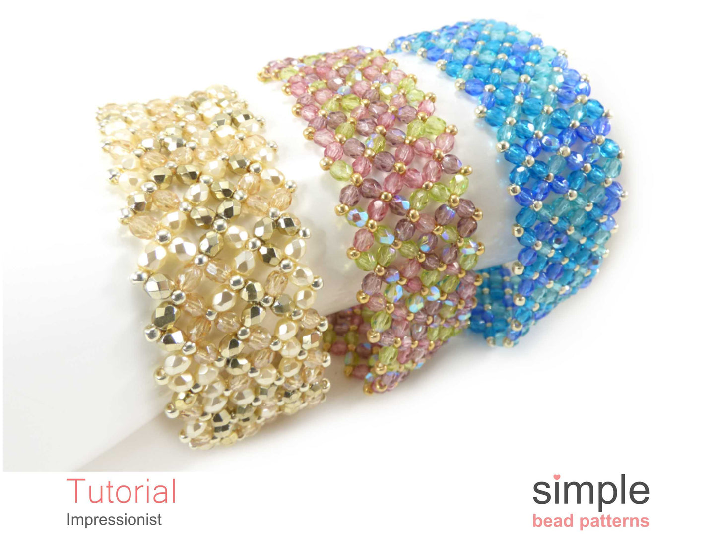 Impressionist Bracelet Beading Pattern