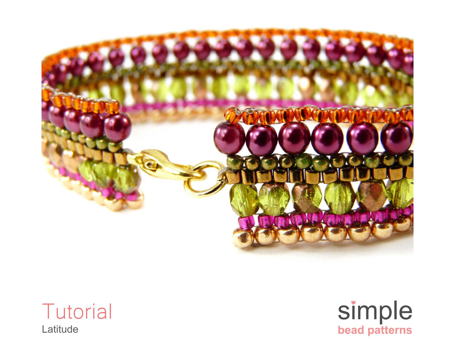 Latitude Bracelet Beading Pattern