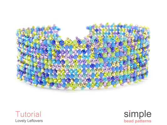 Lovely Leftovers Bracelet Beading Pattern