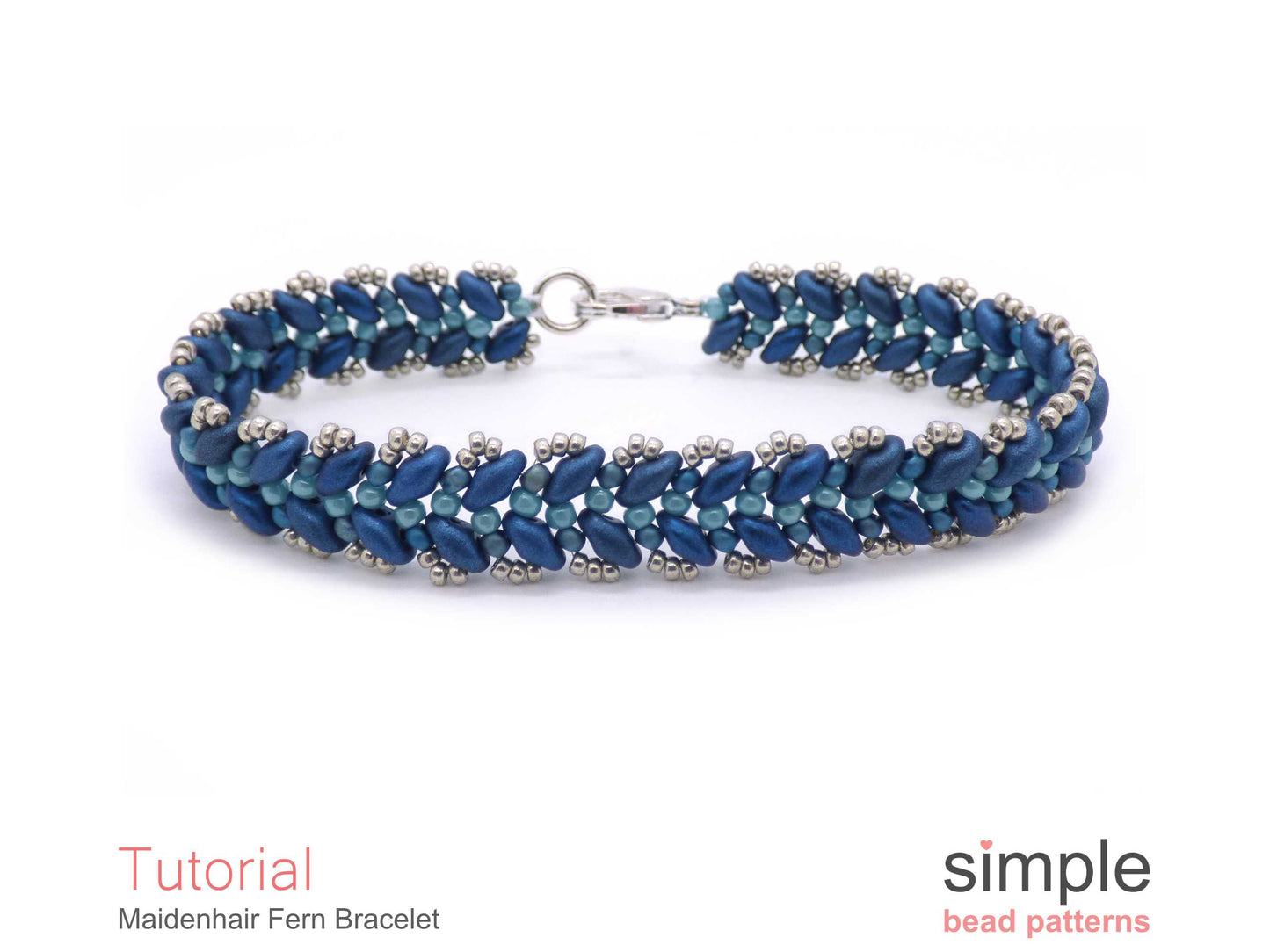 Maidenhair Fern Bracelet Beading Pattern