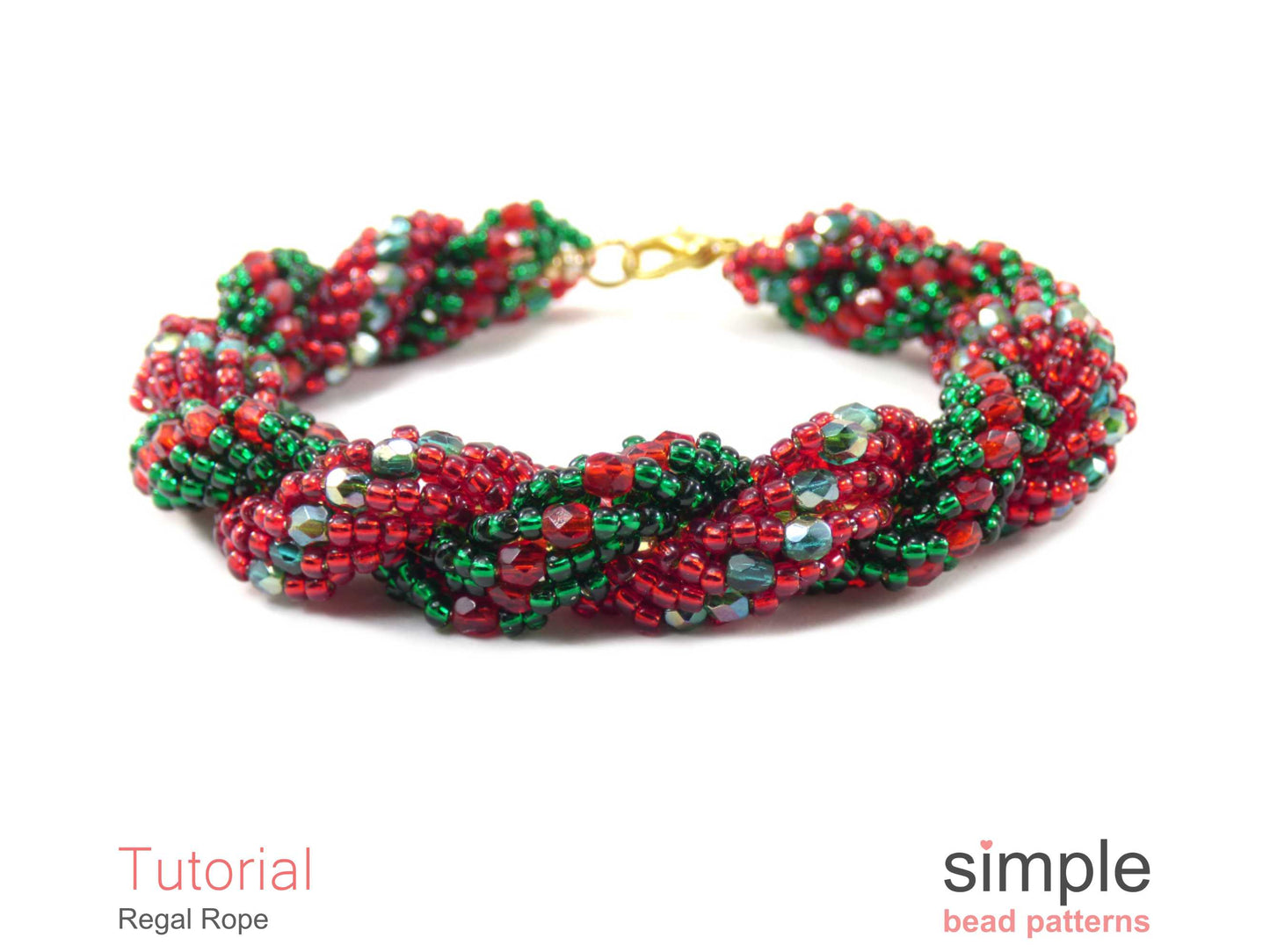 Regal Rope Bracelet & Necklace Beading Pattern