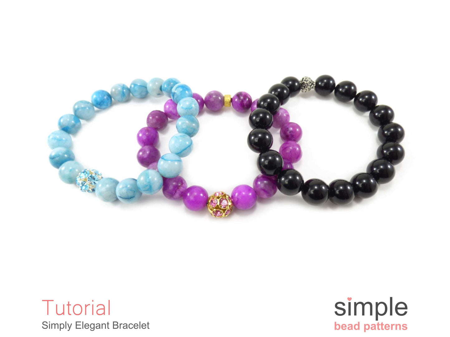 Simply Elegant Bracelet Beading Pattern