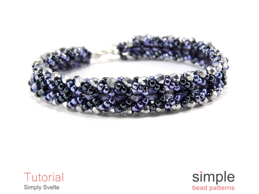 Simply Svelte Bracelet Beading Pattern