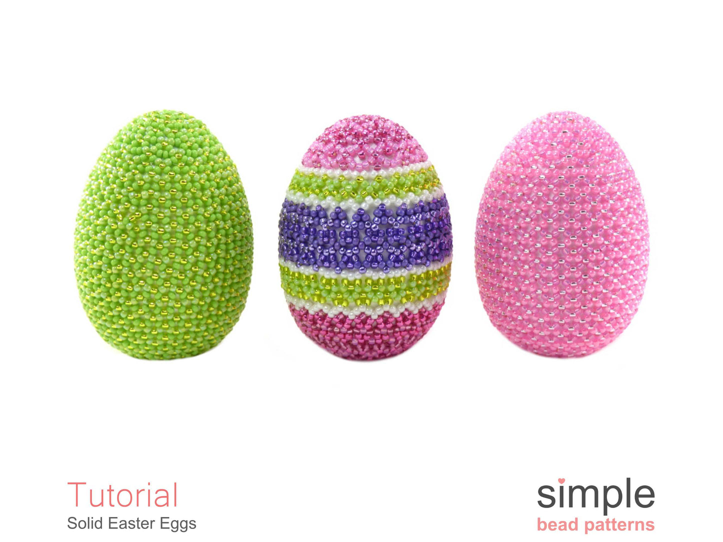 Solid Easter Egg Beading Pattern