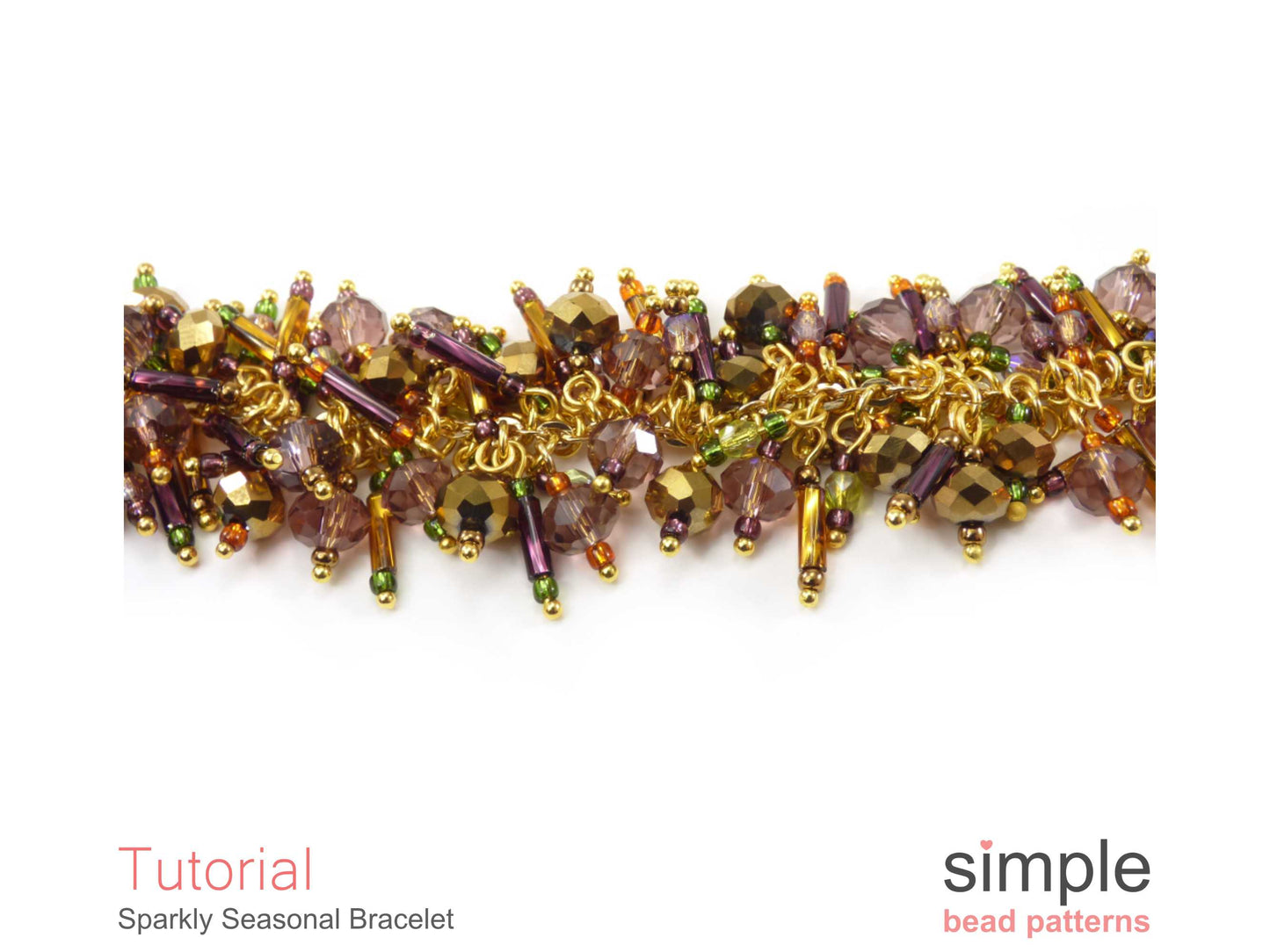 Sparkly Seasonal Bracelet Beading Pattern