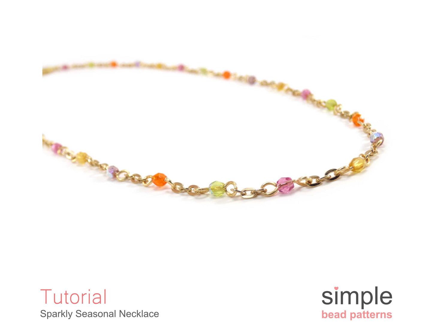 Sparkly Seasonal Necklace Beading Pattern
