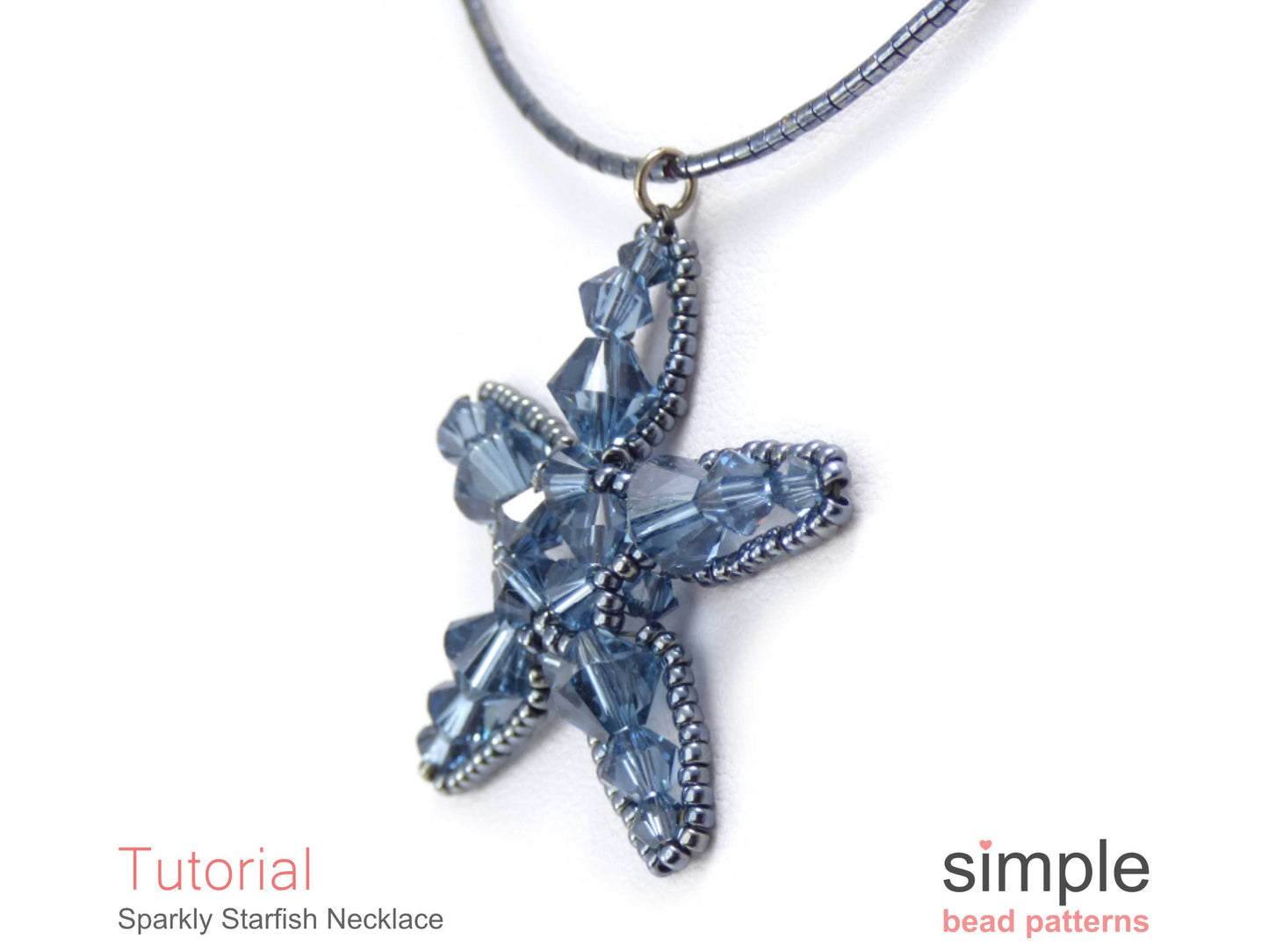 Sparkly Starfish Necklace Beading Pattern