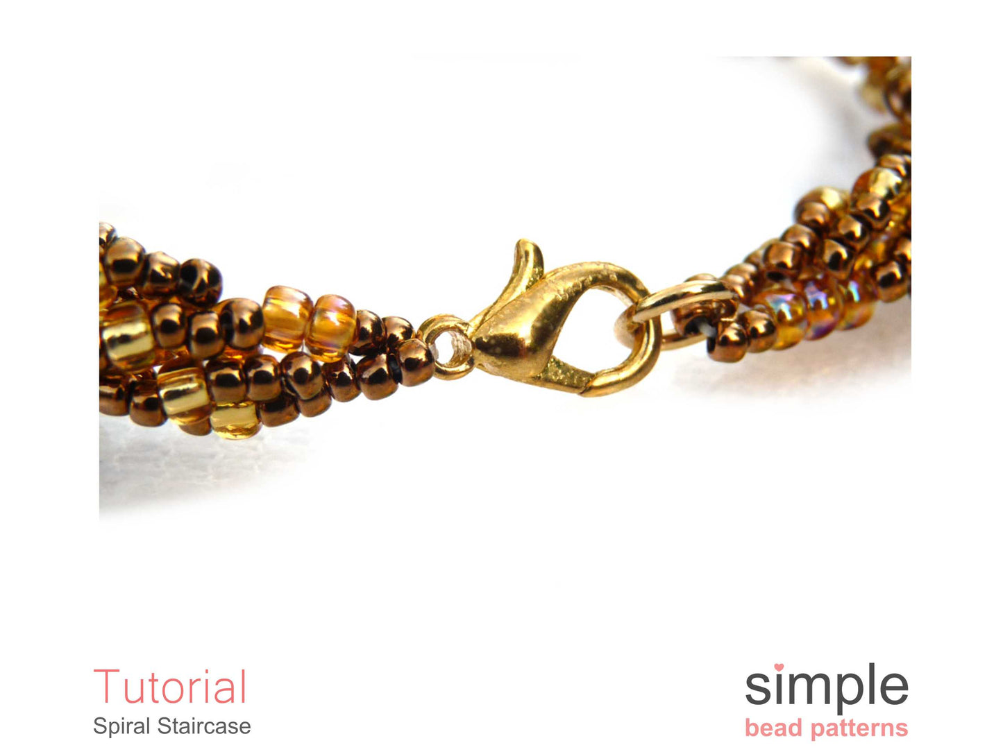 Spiral Staircase Bracelet & Necklace Beading Pattern