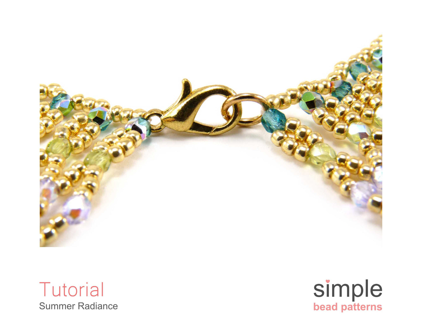 Summer Radiance Necklace Beading Pattern