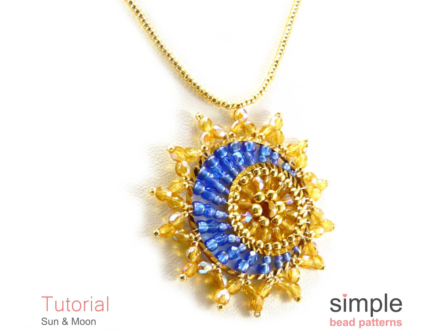 Sun & Moon Necklace Beading Pattern