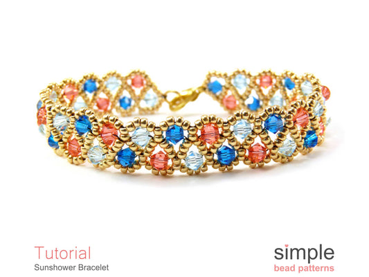 Sunshower Bracelet Beading Pattern