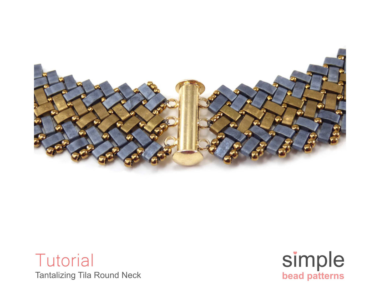 Tantalizing Tila Round Necklace Beading Pattern