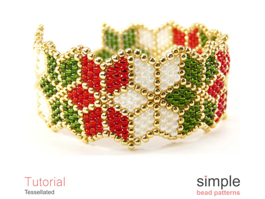 Tessellated Bracelet Beading Pattern
