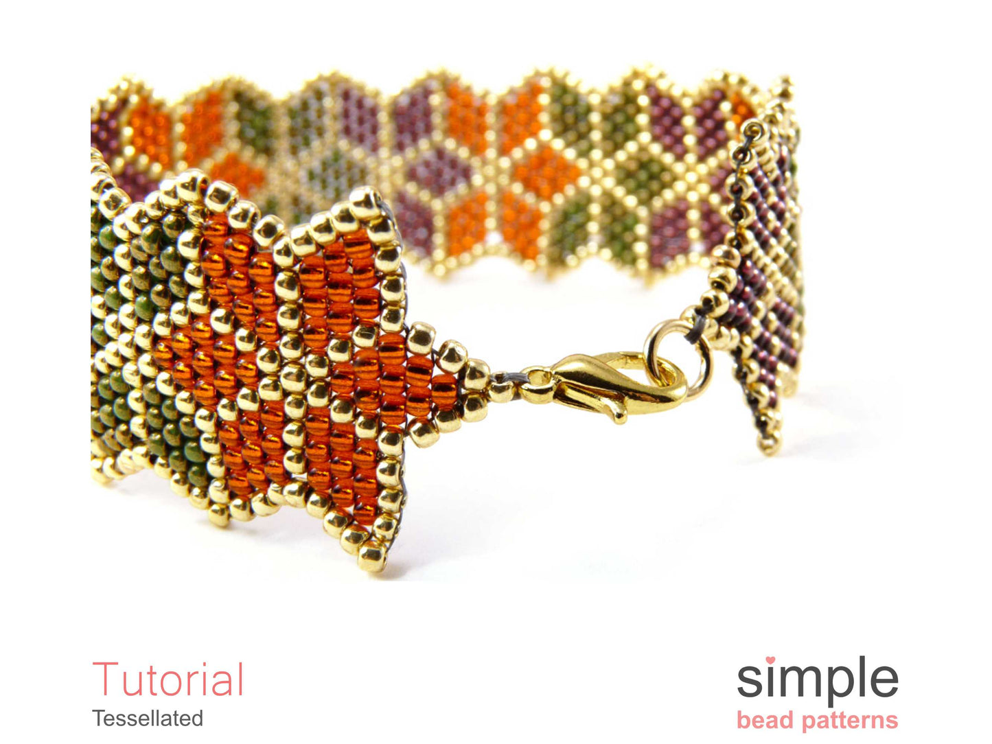 Tessellated Bracelet Beading Pattern