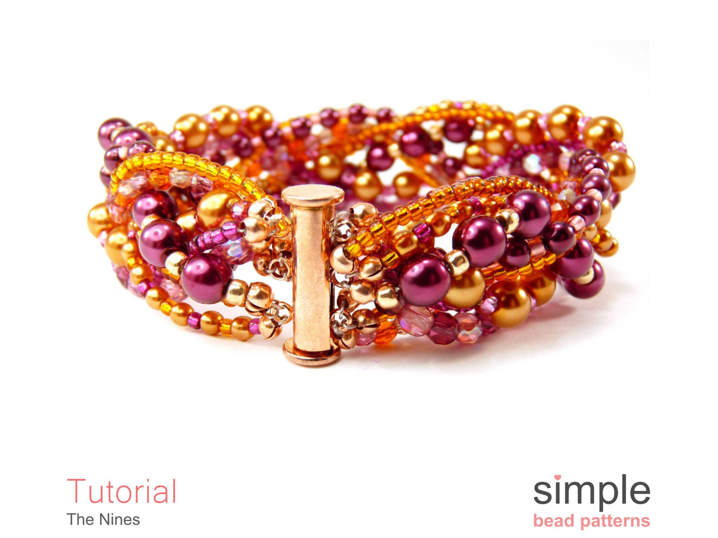The Nines Bracelet Beading Pattern