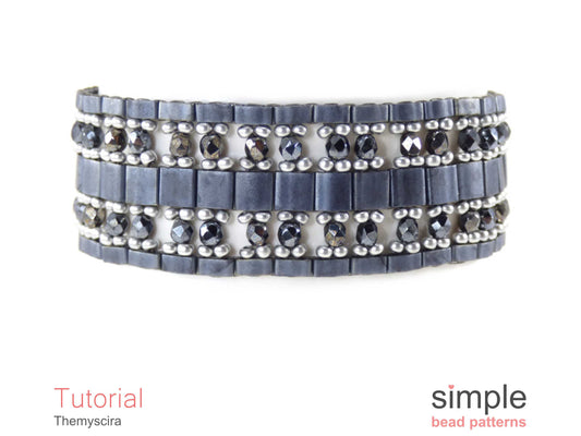 Themyscira Bracelet Beading Pattern