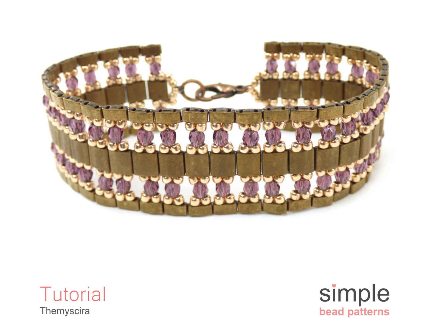 Themyscira Bracelet Beading Pattern