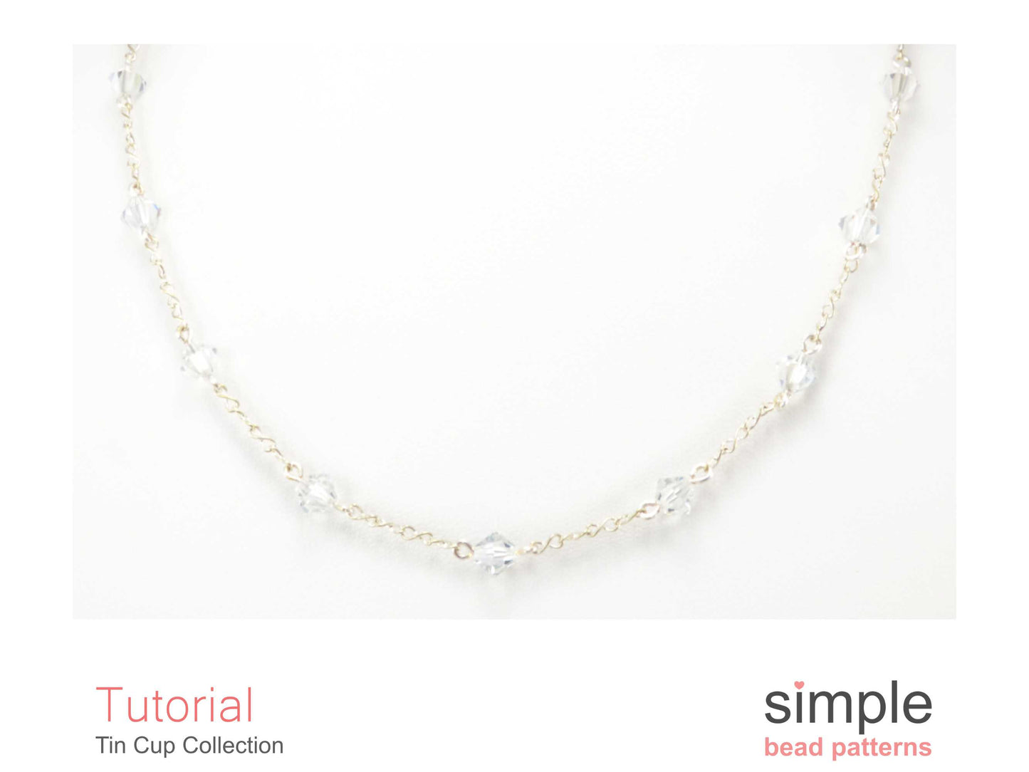 Tin Cup Earrings, Bracelet & Necklace Beading Pattern