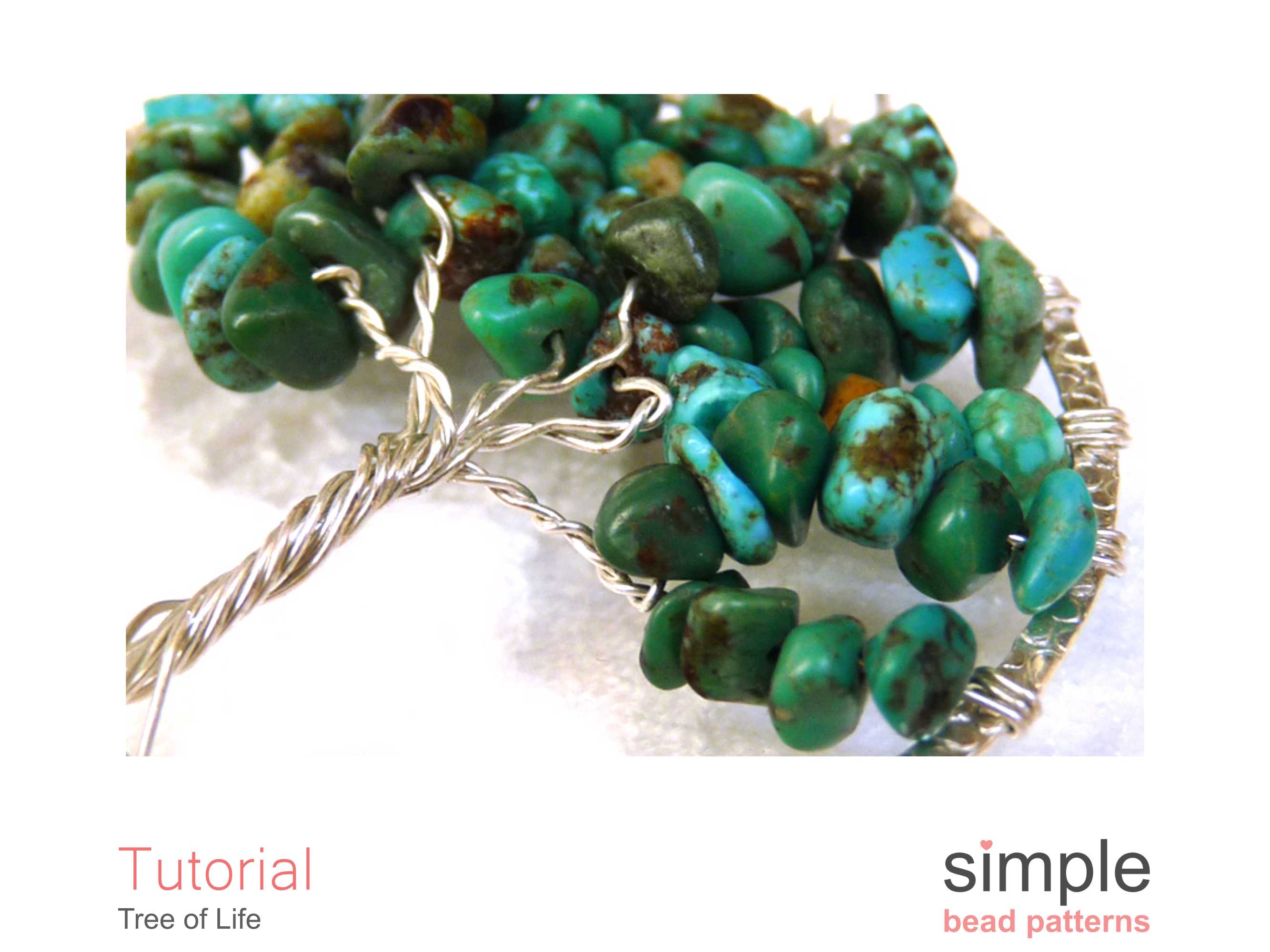 Tree of Life Pendant Beading Pattern – Simple Bead Patterns