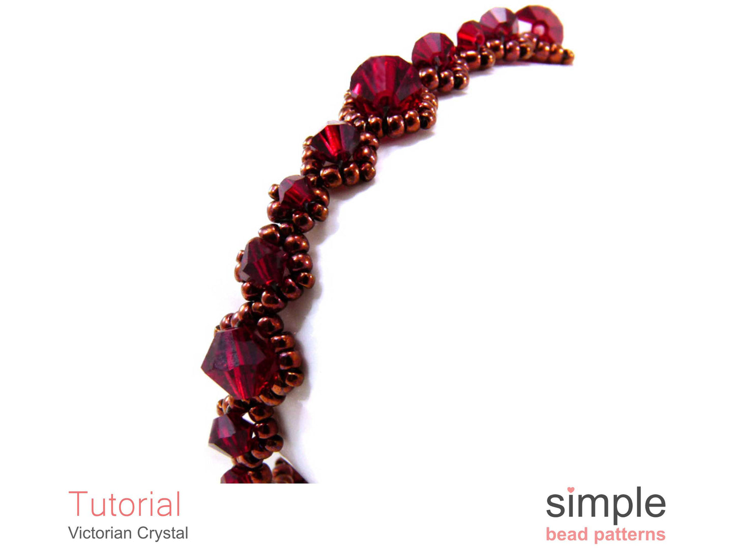 Victorian Crystal Bracelet Beading Pattern