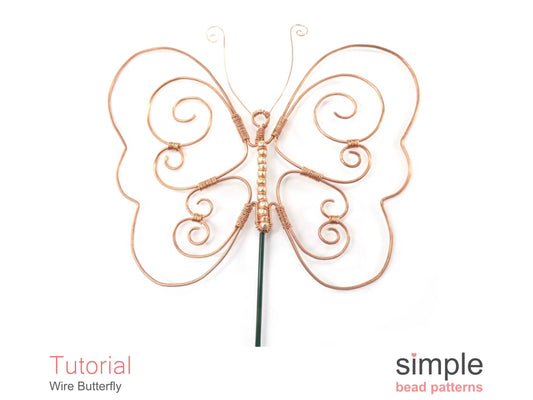 Wire Butterfly Décor Pattern