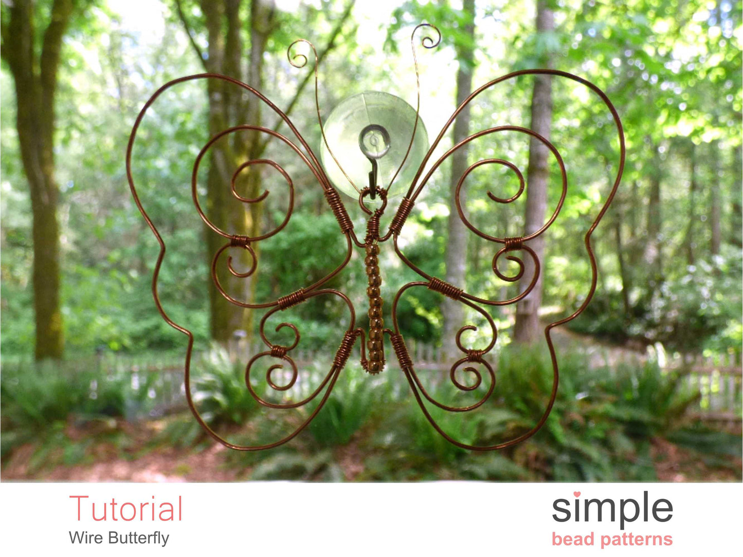 Wire Butterfly Décor Pattern