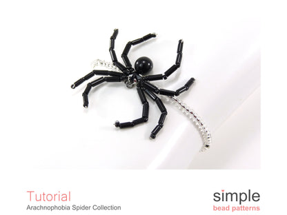 Arachnophobia Spider Earrings, Necklace, Bracelet, & Ring Tutorial