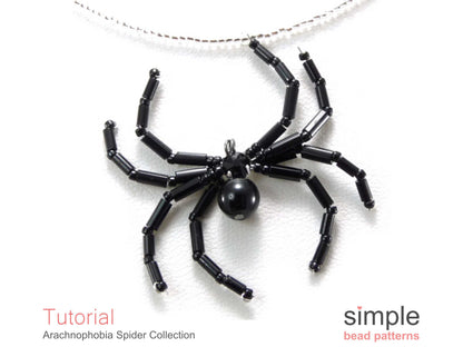 Arachnophobia Spider Earrings, Necklace, Bracelet, & Ring Tutorial