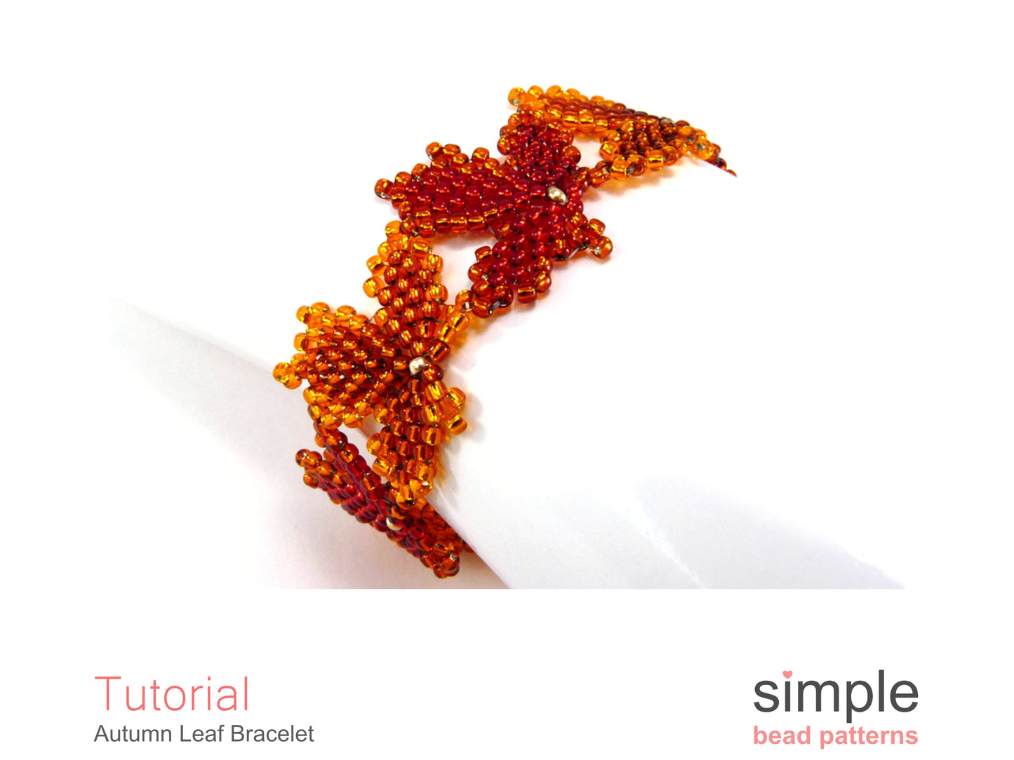 Autumn Leaf Bracelet Beading Pattern