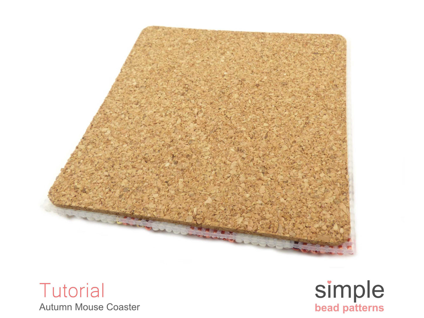 Autumn Mouse Coaster Beading Pattern