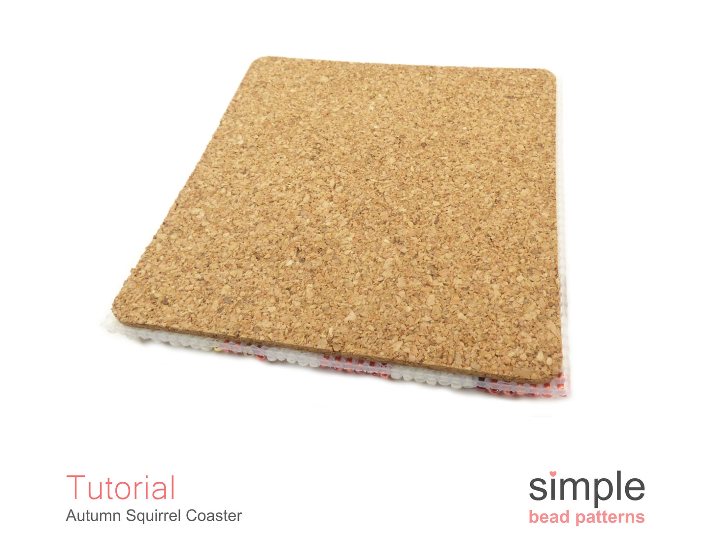 Autumn Squirrel Coaster Beading Pattern