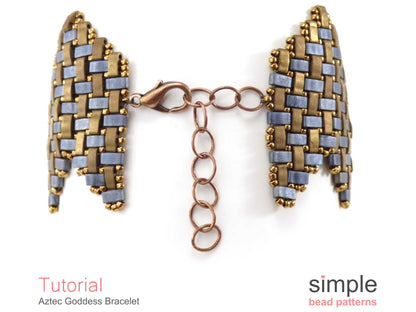 Aztec Goddess Bracelet Beading Pattern
