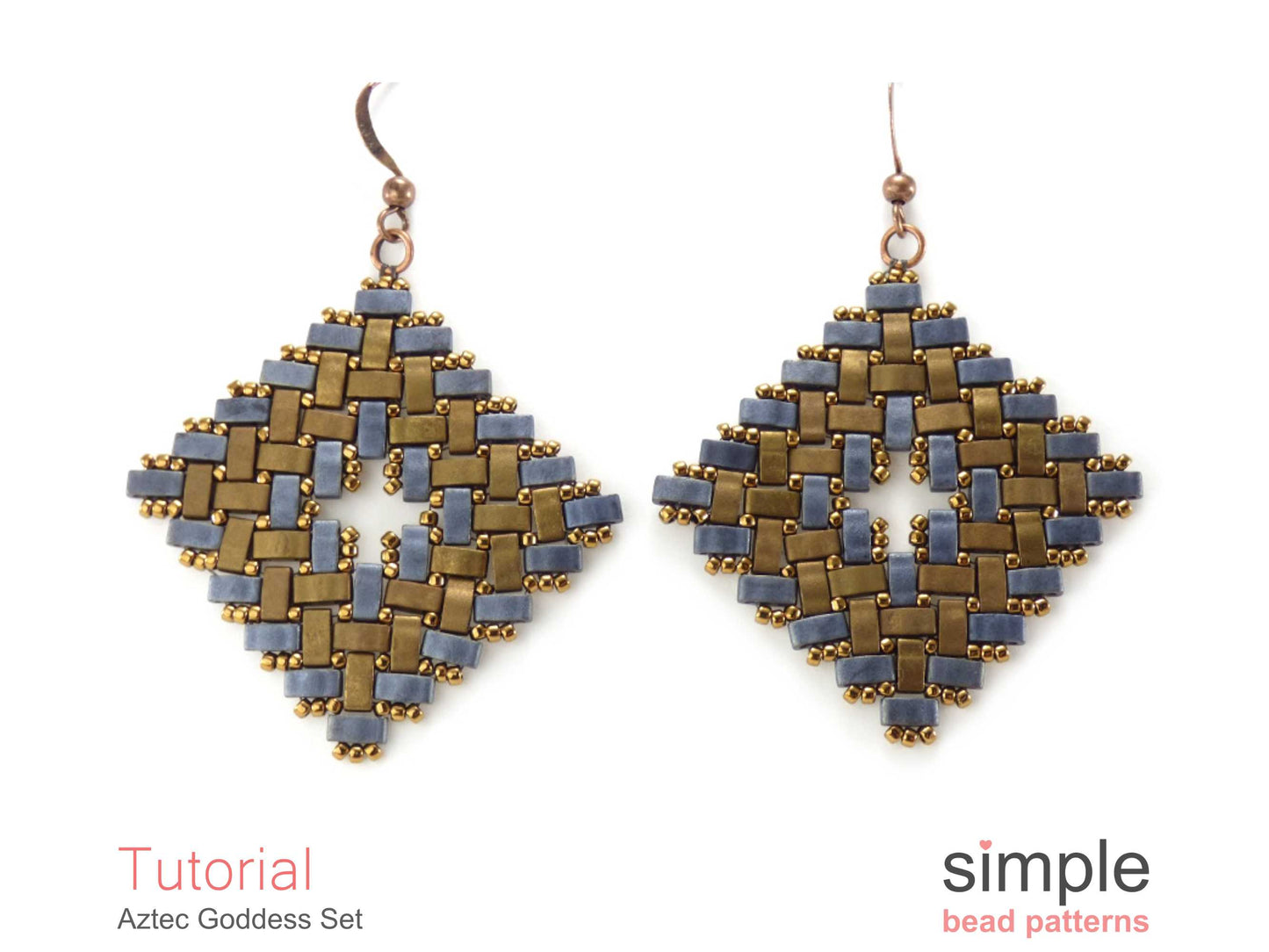 Aztec Goddess Earrings & Necklace Pattern