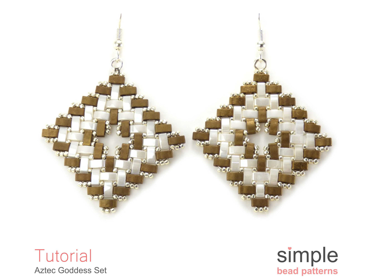 Aztec Goddess Earrings & Necklace Pattern