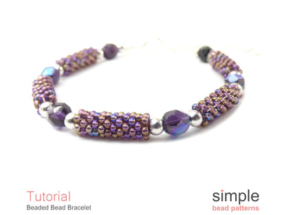 Beaded Bead Bracelet & Necklace Pattern