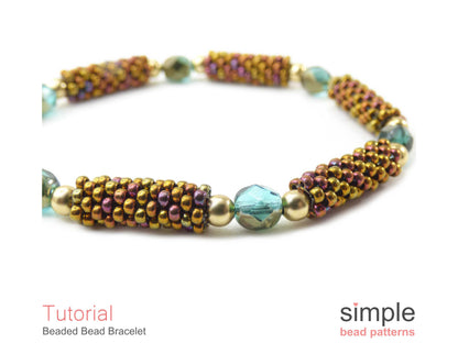 Beaded Bead Bracelet & Necklace Pattern