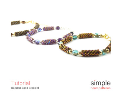 Beaded Bead Bracelet & Necklace Pattern