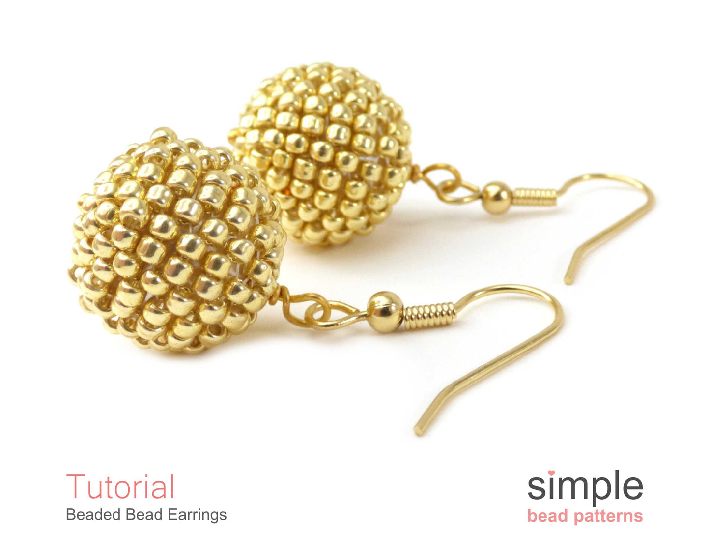 Beaded Bead Earrings Pattern