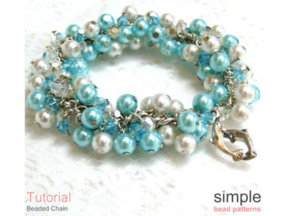 Beaded Chain Bracelet Tutorial